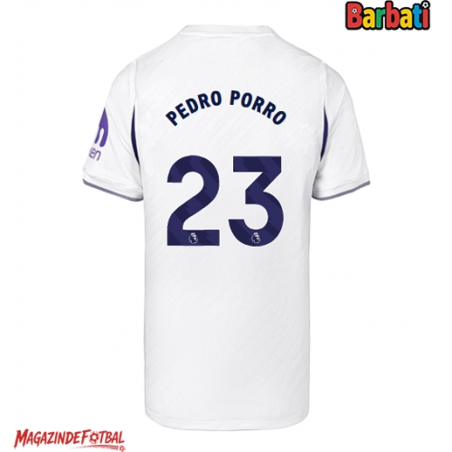 Tottenham Hotspur Pedro Porro #23 Tricou Fotbal Replică 2026-27 Barbati Acasa Tottenham Hotspur Pedro Porro #23 Tricou Fotbal Replică 2026-27 Barbati Acasa